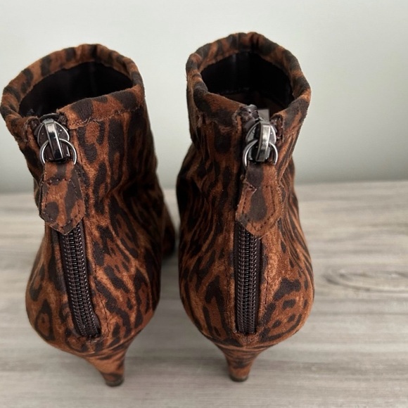 Leopard Print Booties - Picture 2 of 5